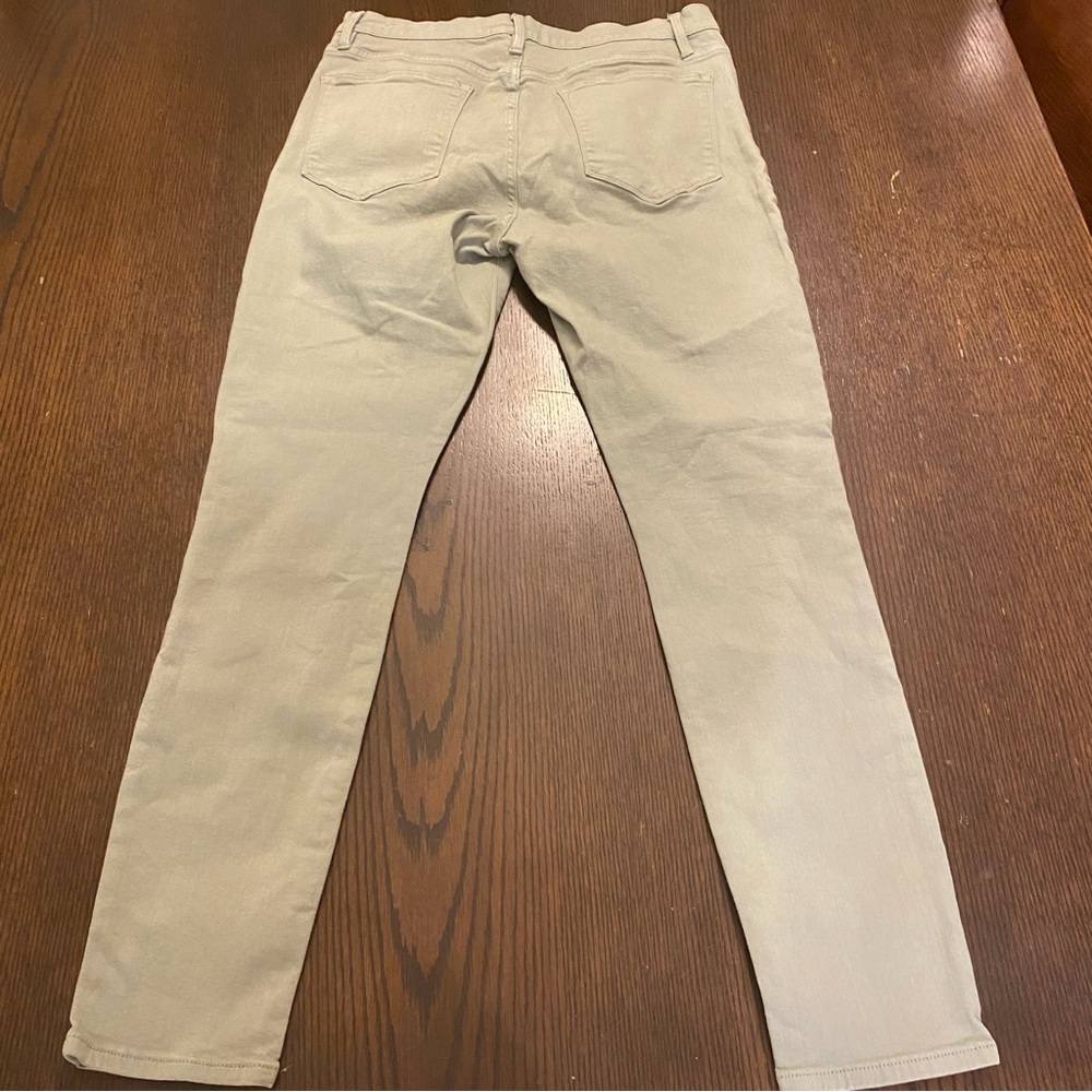Frame Le High Skinny Jeans in Olive Green Size 30 - Picture 7 of 10